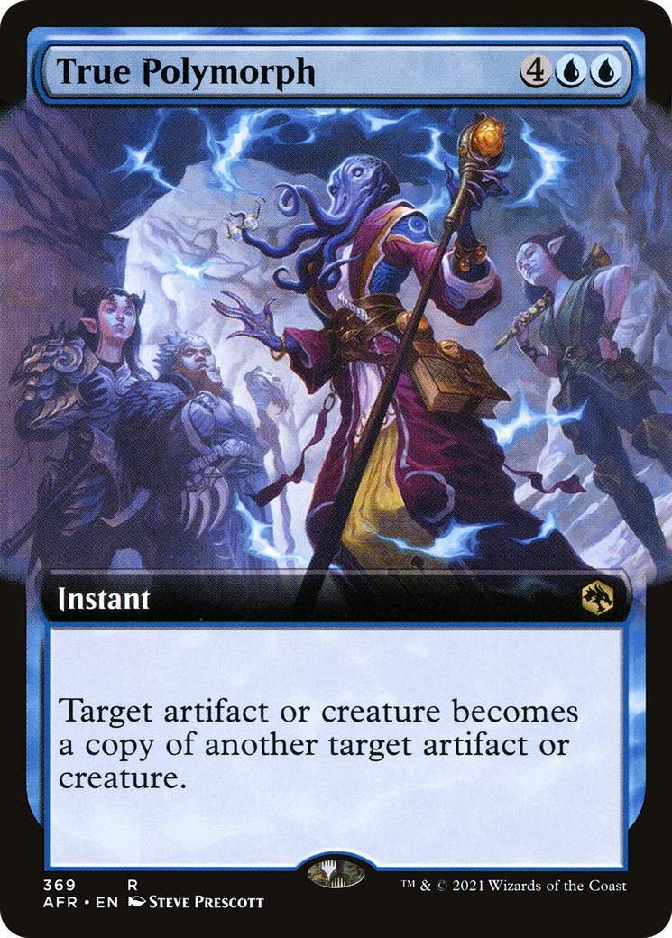 Image of True Polymorph (Extended Art) (AFR-369) - Adventures in the Forgotten Realms: (Extended Art)