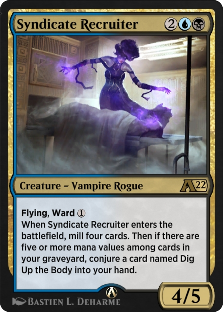 Image of Syndicate Recruiter (YSNC-030) - Alchemy: New Capenna