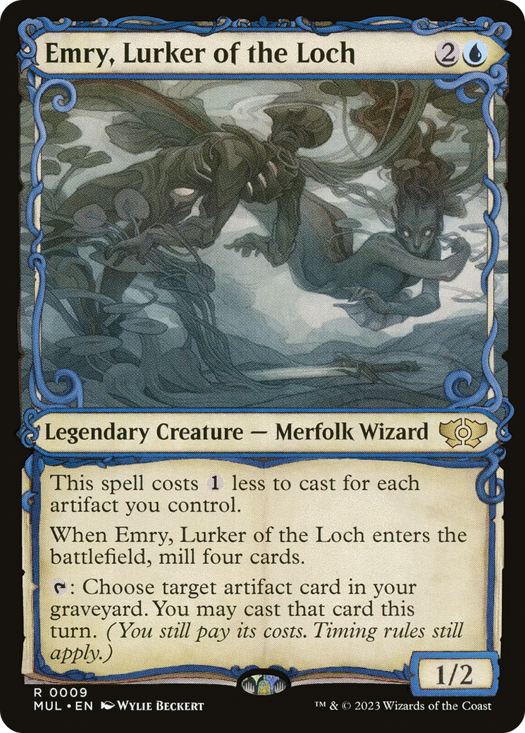 Image of Emry, Lurker of the Loch (MUL-009) - Multiverse Legends: (Showcase) Foil