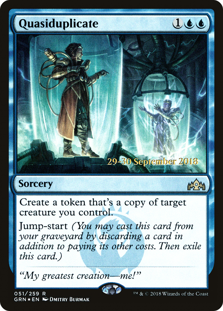 Image of Quasiduplicate (PRE-51S) - Guilds of Ravnica Promos Foil