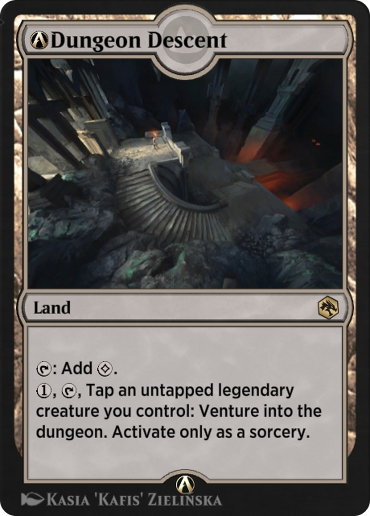 Image of A-Dungeon Descent (AFR-A-255) - Adventures in the Forgotten Realms