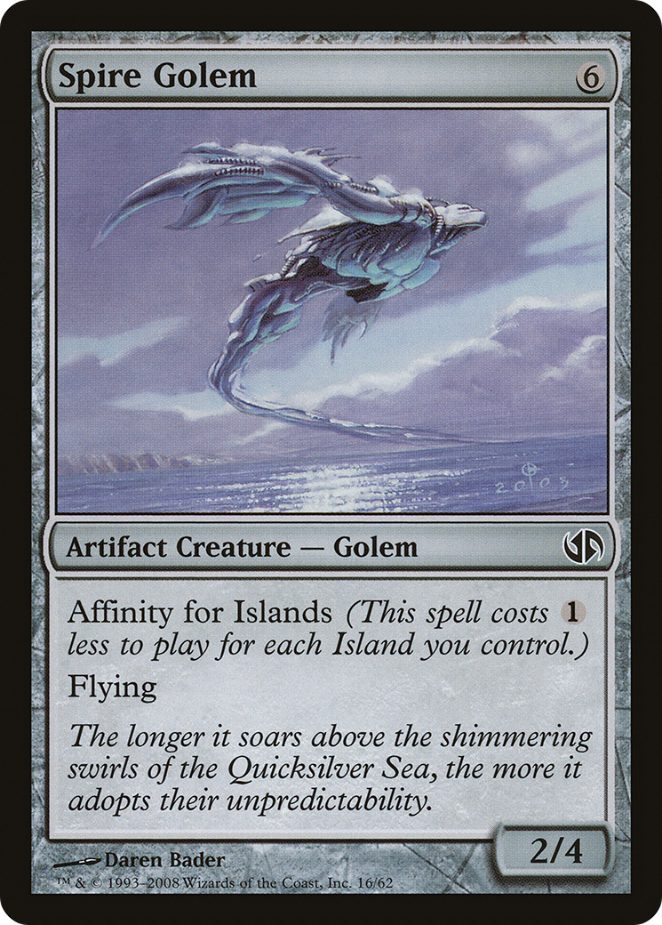 Image of Spire Golem (DD2-016) - Duel Decks: Jace vs. Chandra