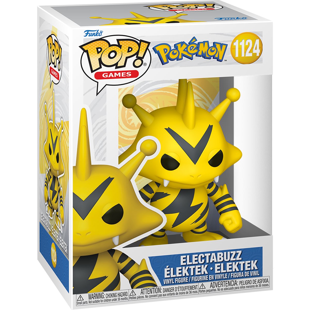 Image of Pokemon Electabuzz Funko Pop! Vinyl Figure #1124