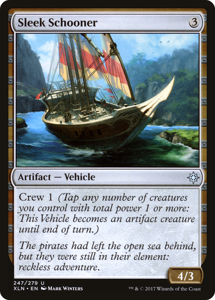 Image of Sleek Schooner (XLN-247) - Ixalan