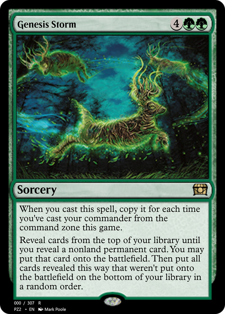 Image of Genesis Storm (PZ2-70681) - Treasure Chest Foil