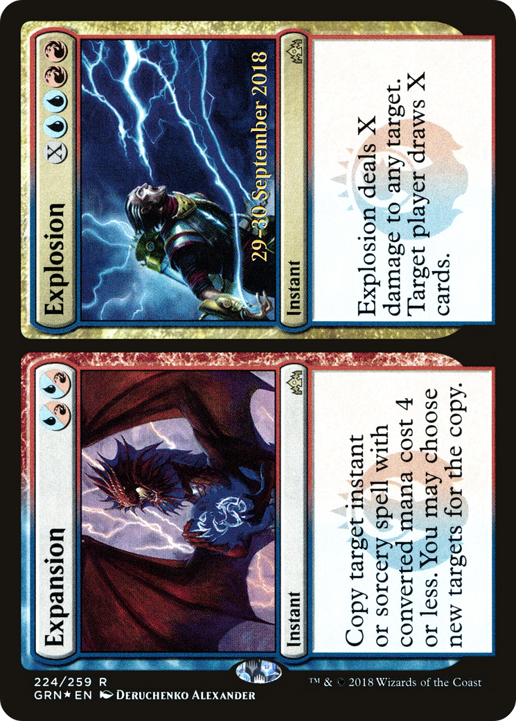 Image of Expansion // Explosion (PRE-224S) - Guilds of Ravnica Promos Foil