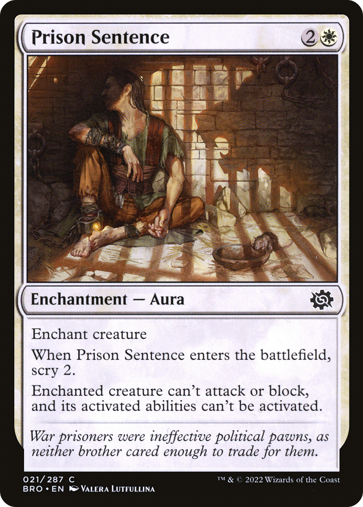 Image of Prison Sentence (BRO-021) - The Brothers' War