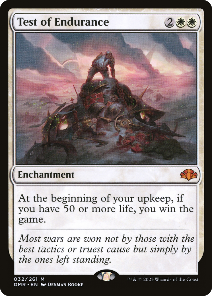 Image of Test of Endurance (DMR-032) - Dominaria Remastered