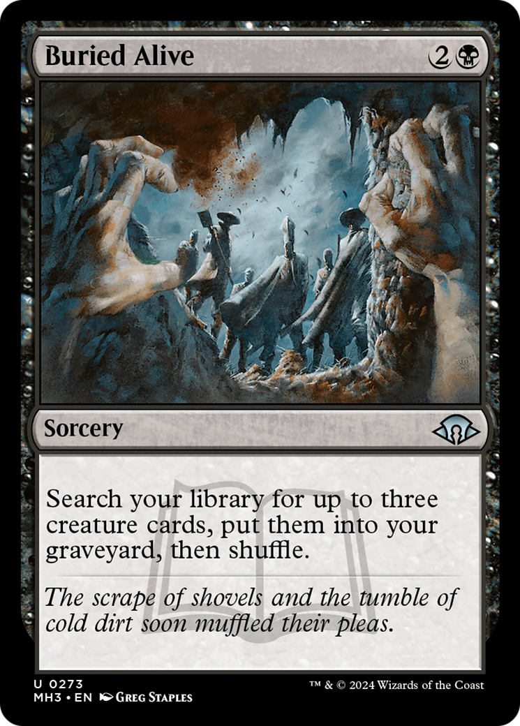 Image of Buried Alive (MH3-273) - Modern Horizons 3 Foil