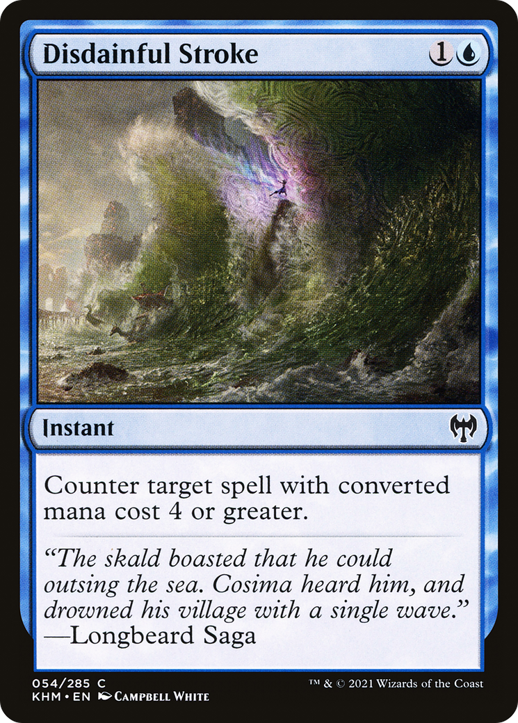Image of Disdainful Stroke (KHM-054) - Kaldheim