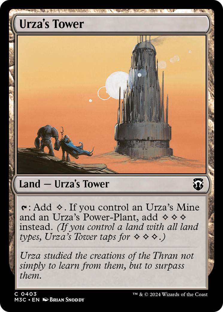 Image of Urza's Tower (M3C-403) - Modern Horizons 3 Commander