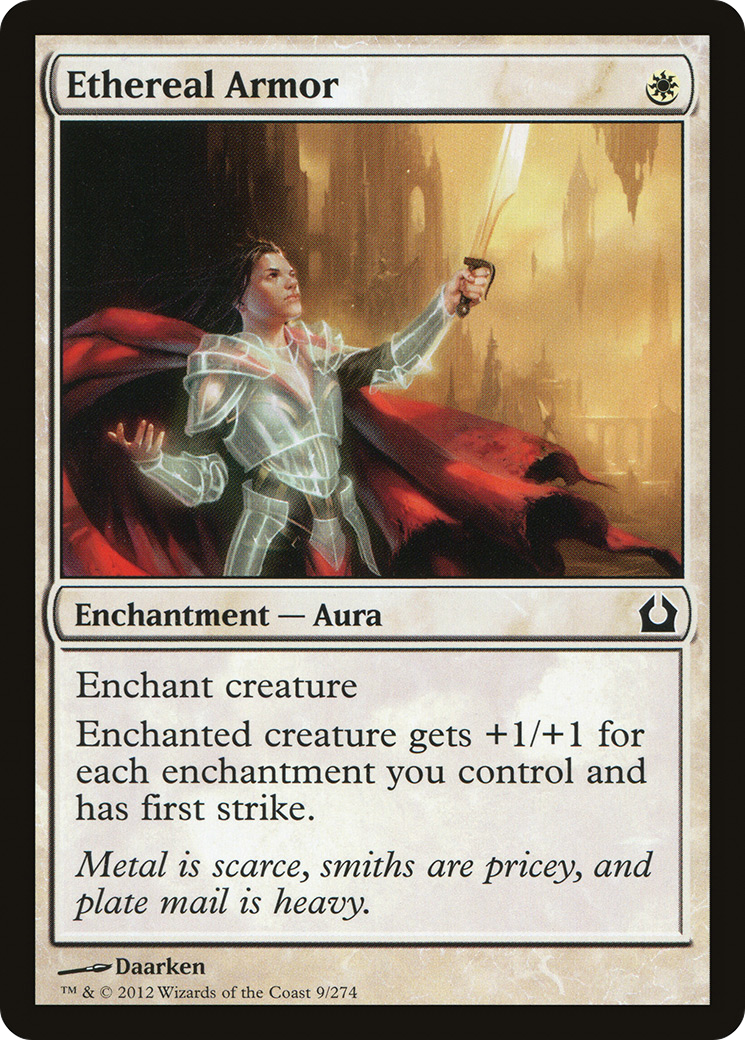 Image of Ethereal Armor (RTR-009) - Return to Ravnica Foil