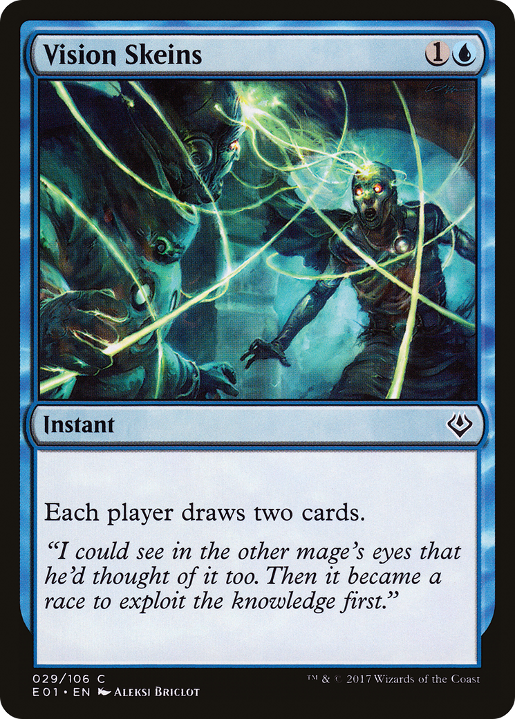 Image of Vision Skeins (AC2-029) - Archenemy: Nicol Bolas