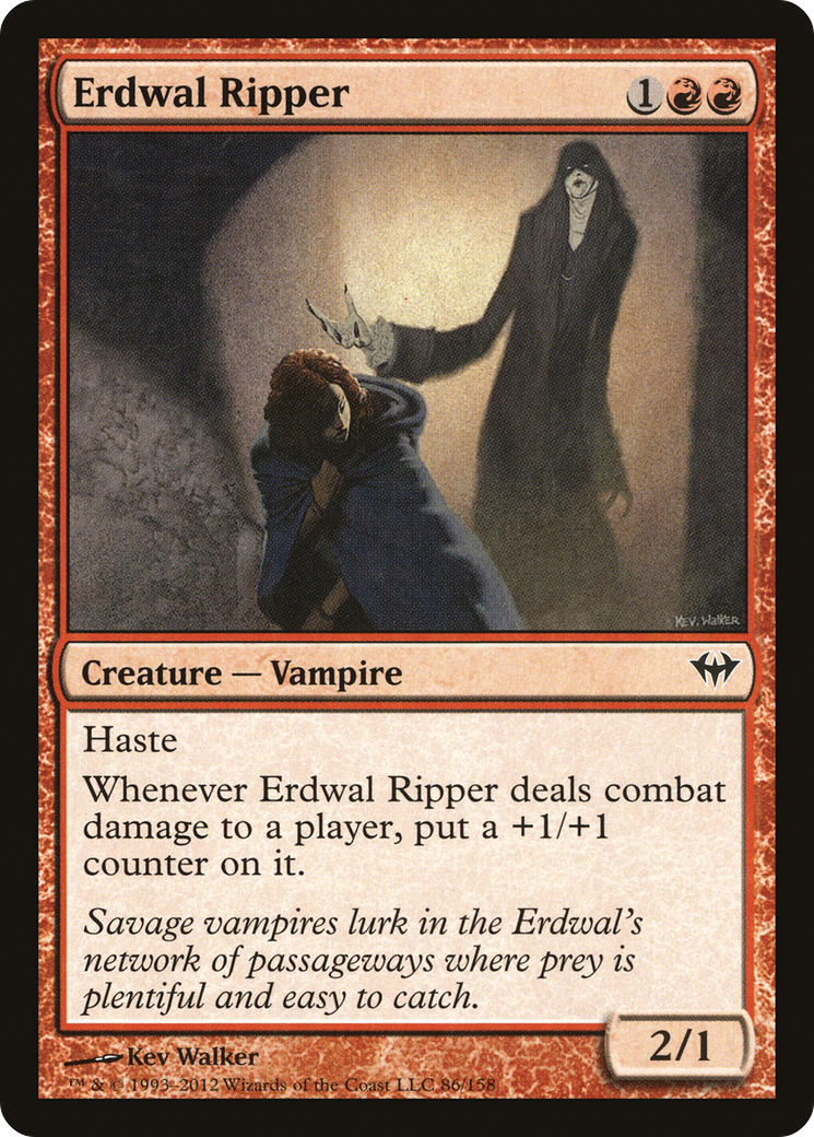 Image of Erdwal Ripper (DKA-086) - Dark Ascension Foil