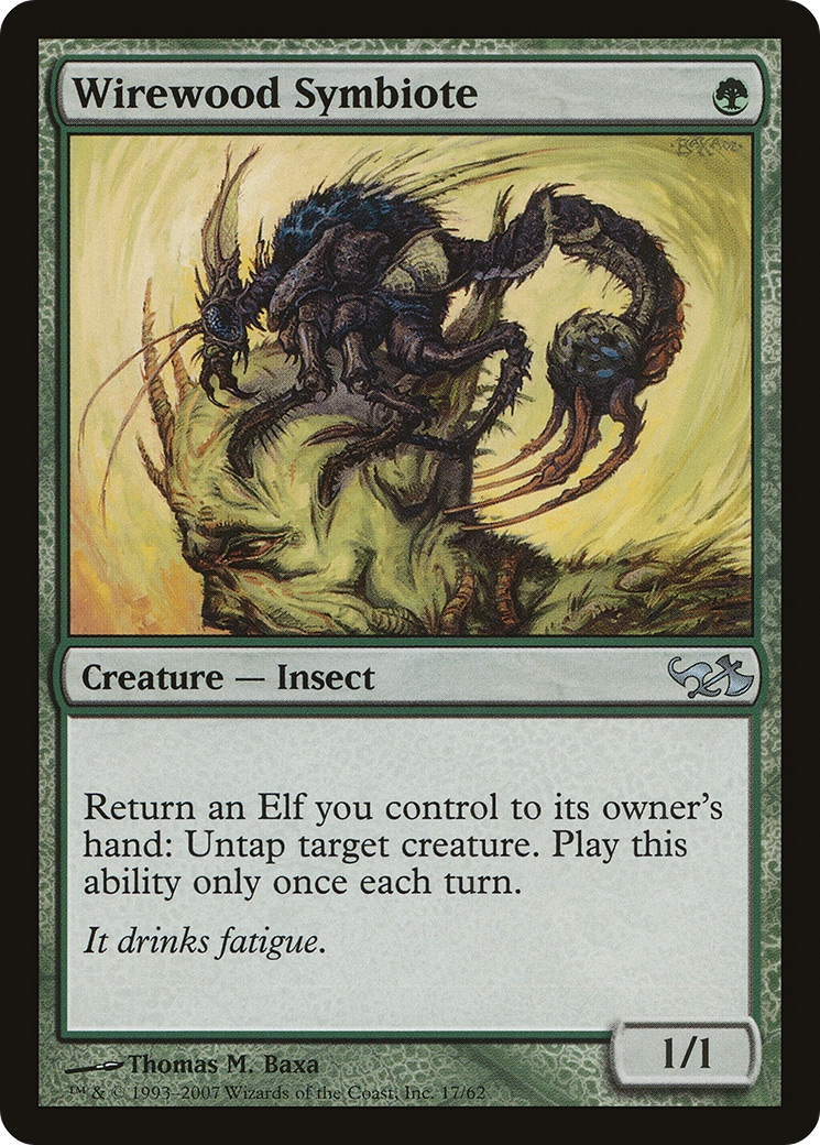 Image of Wirewood Symbiote (EVG-017) - Duel Decks: Elves vs. Goblins