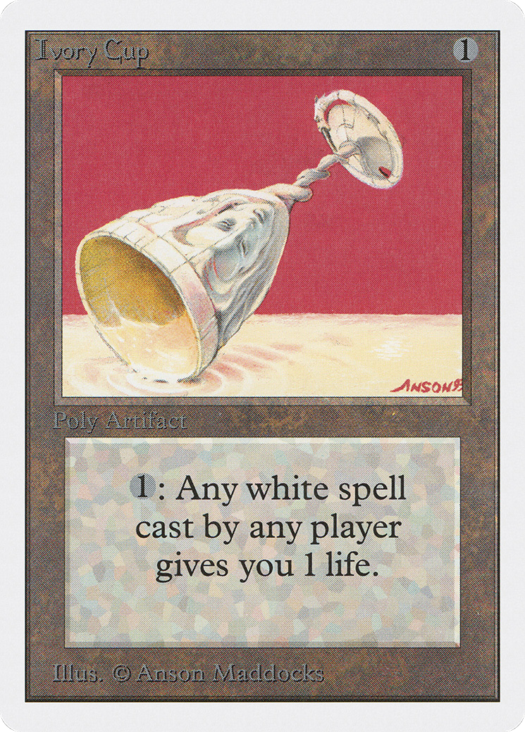 Image of Ivory Cup (2ED-) - Unlimited Edition