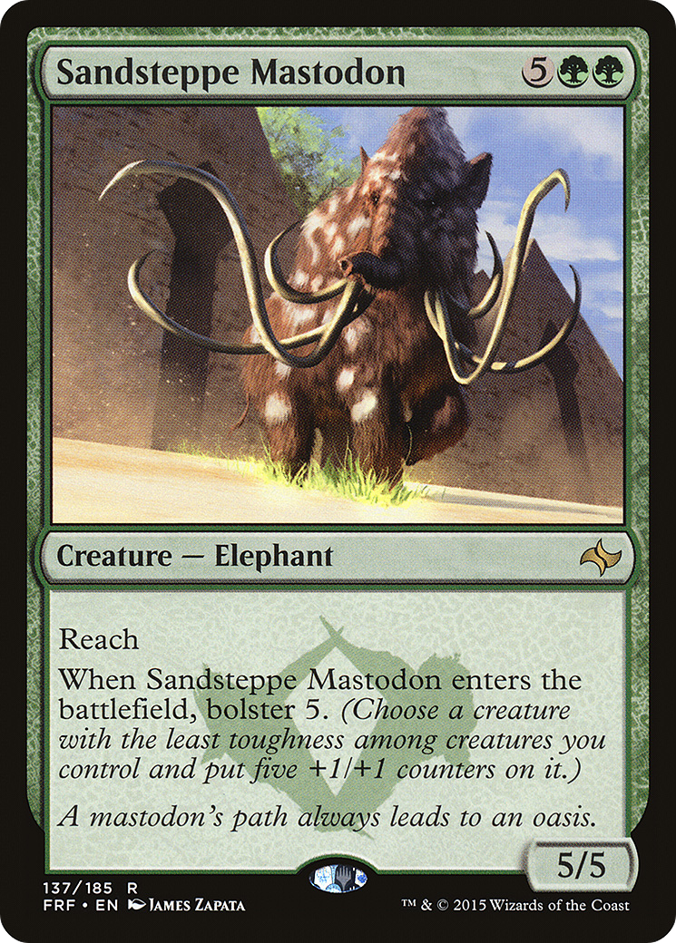 Image of Sandsteppe Mastodon (FRF-137) - Fate Reforged