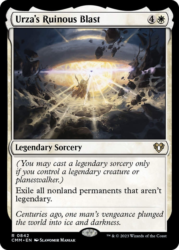 Image of Urza's Ruinous Blast (CMM-842) - Commander Masters