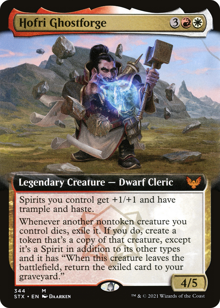 Image of Hofri Ghostforge (Extended Art) (STX-344) - Strixhaven: School of Mages: (Extended Art)