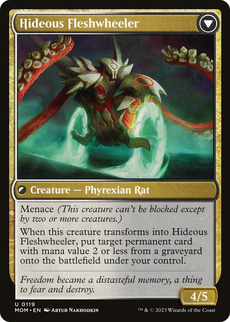Image of Nezumi Freewheeler (MOM-119) - March of the Machine Foil
