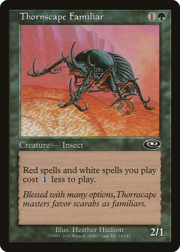 Image of Thornscape Familiar (PLS-095) - Planeshift Foil
