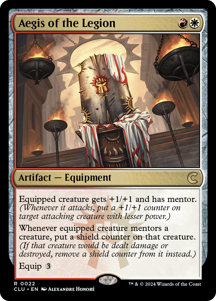 Image of Aegis of the Legion (CLU-022) - Ravnica: Clue Edition