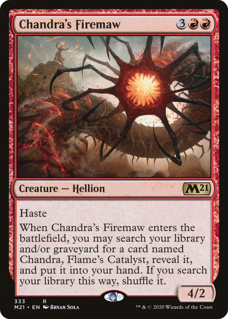 Image of Chandra's Firemaw (M21-333) - Core Set 2021