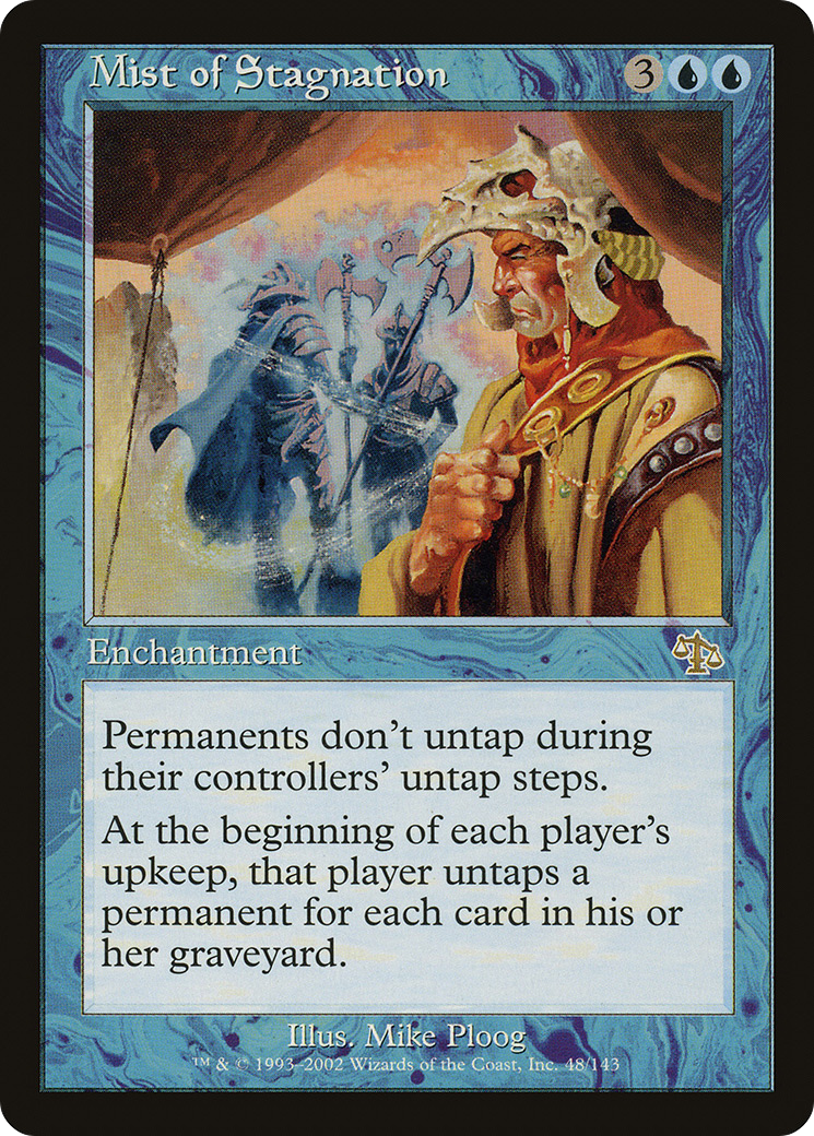 Image of Mist of Stagnation (JUD-048) - Judgment Foil