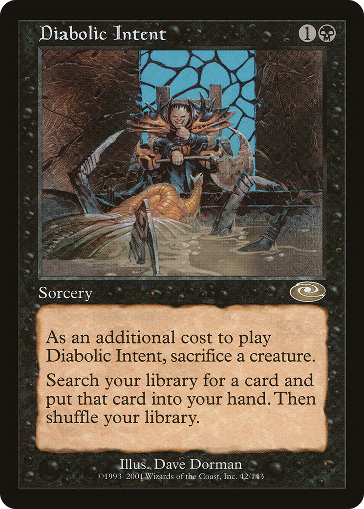 Image of Diabolic Intent (PLS-042) - Planeshift