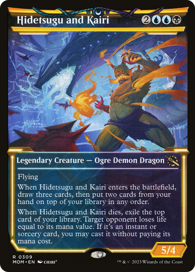 Image of Hidetsugu and Kairi (Showcase) (MOM-309) - March of the Machine: (Showcase) Foil