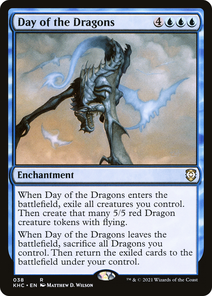 Image of Day of the Dragons (KHC-038) - Kaldheim Commander