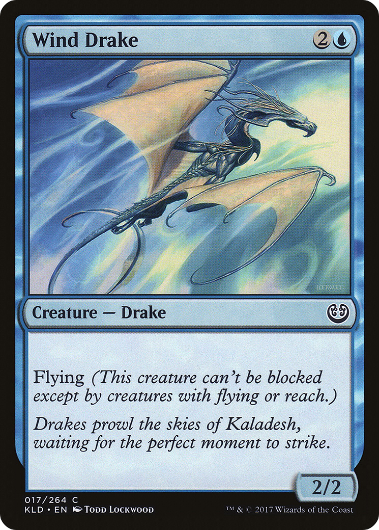 Image of Wind Drake (17/264) (KLD-017) - Kaladesh