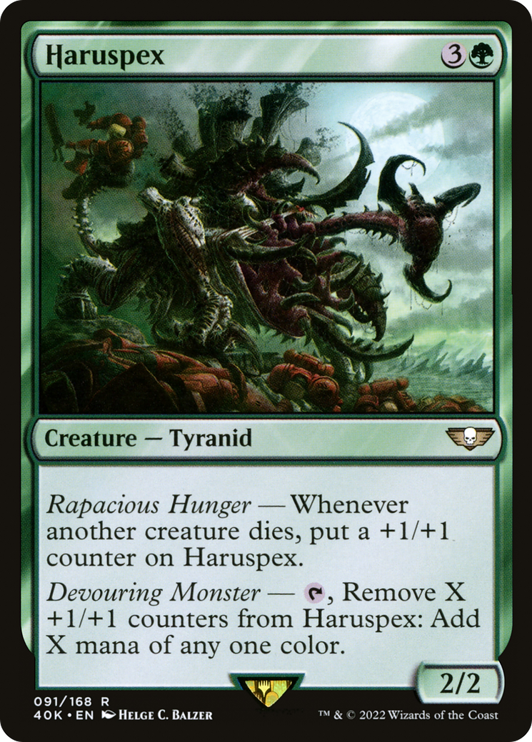 Image of Haruspex (40K-091) - Warhammer 40,000 Commander