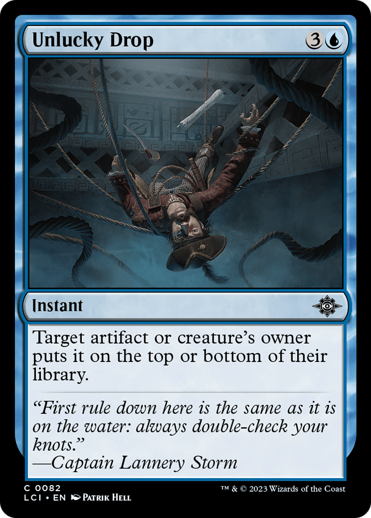 Image of Unlucky Drop (LCI-082) - The Lost Caverns of Ixalan Foil