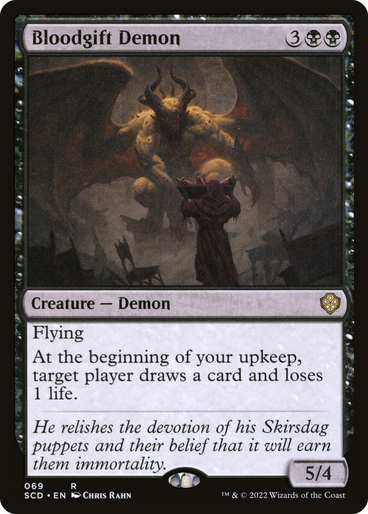 Image of Bloodgift Demon (SCD-069) - Starter Commander Decks