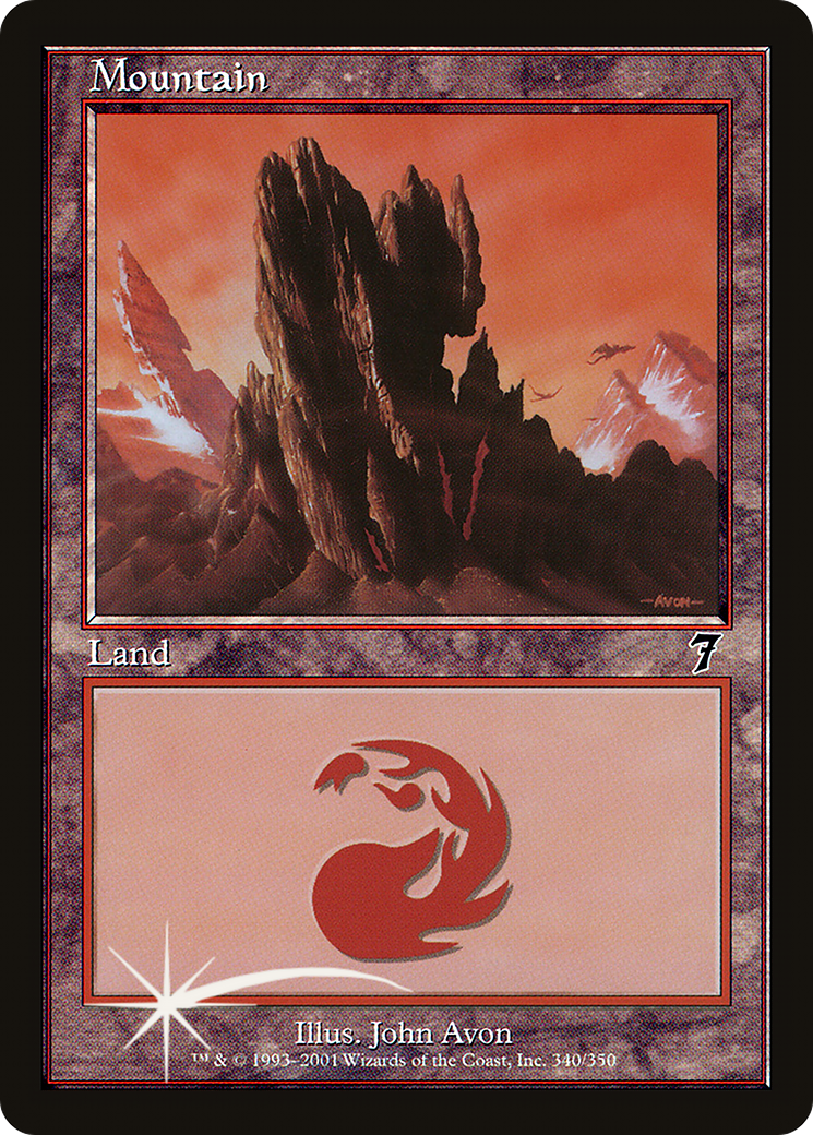 Image of Mountain (340) (7ED-340) - 7th Edition