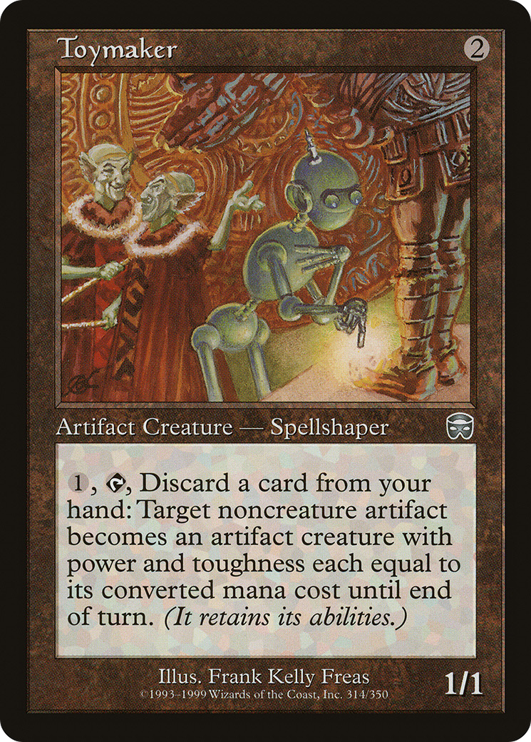 Image of Toymaker (MMQ-314) - Mercadian Masques Foil