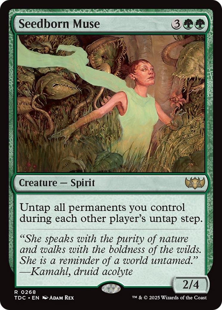 Image of Seedborn Muse (TDC-268) - Commander: Tarkir: Dragonstorm