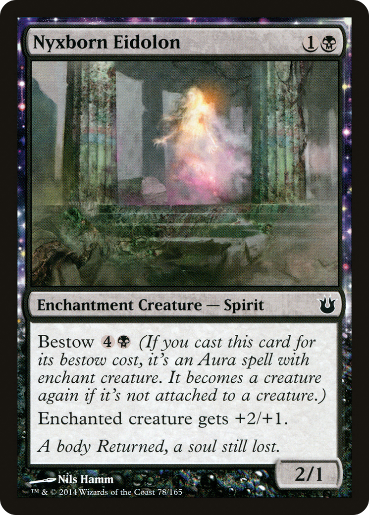Image of Nyxborn Eidolon (BNG-078) - Born of the Gods: (enchantment) Foil