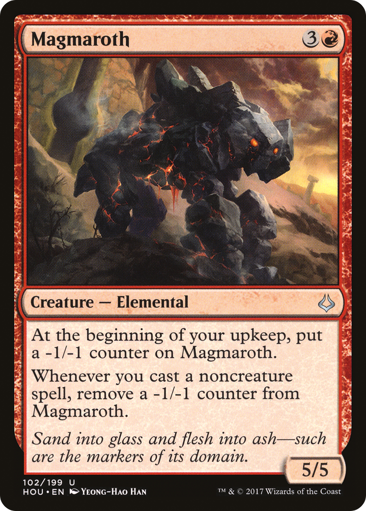 Image of Magmaroth (HOU-102) - Hour of Devastation