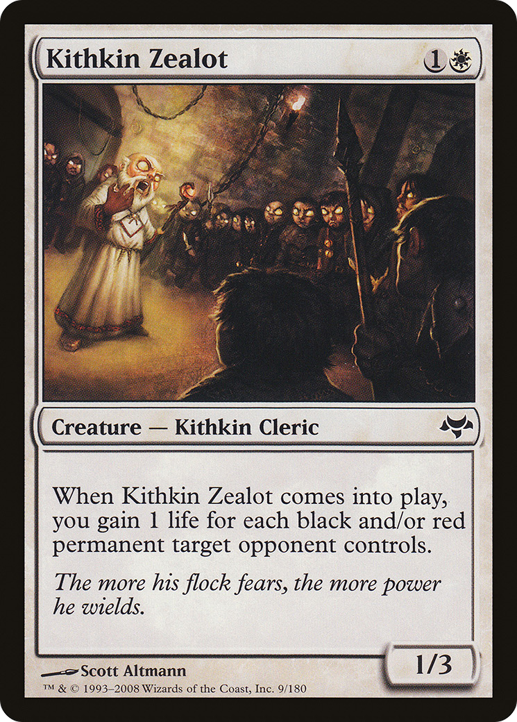 Image of Kithkin Zealot (EVE-009) - Eventide Foil