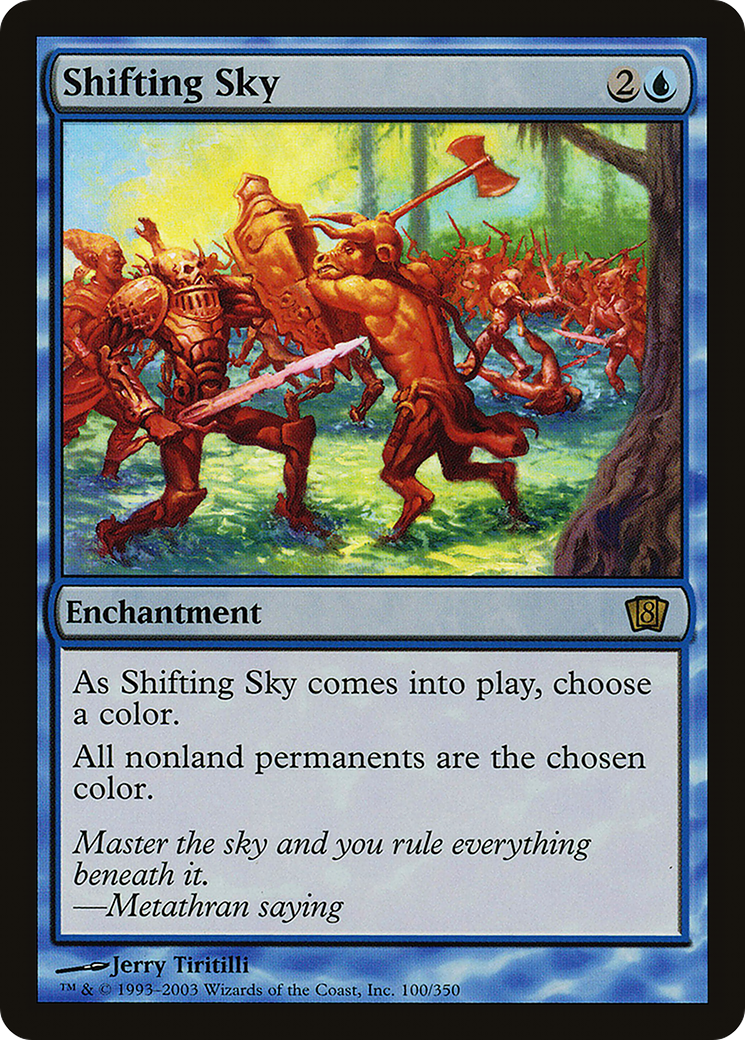 Image of Shifting Sky (8ED-100) - 8th Edition Foil