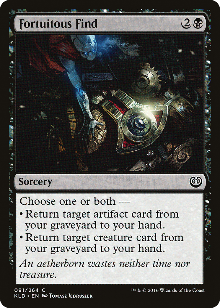 Image of Fortuitous Find (KLD-081) - Kaladesh Foil