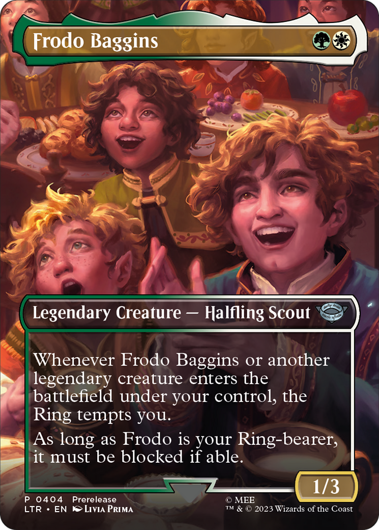 Image of Frodo Baggins (Borderless) (LTR-404) - The Lord of the Rings: Tales of Middle-earth (Borderless)