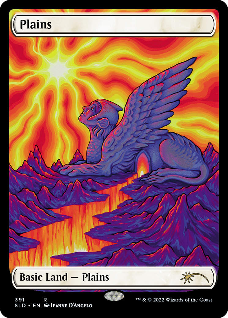 Image of Plains (391) (SLD-391) - Secret Lair Drop: (Full Art) Foil