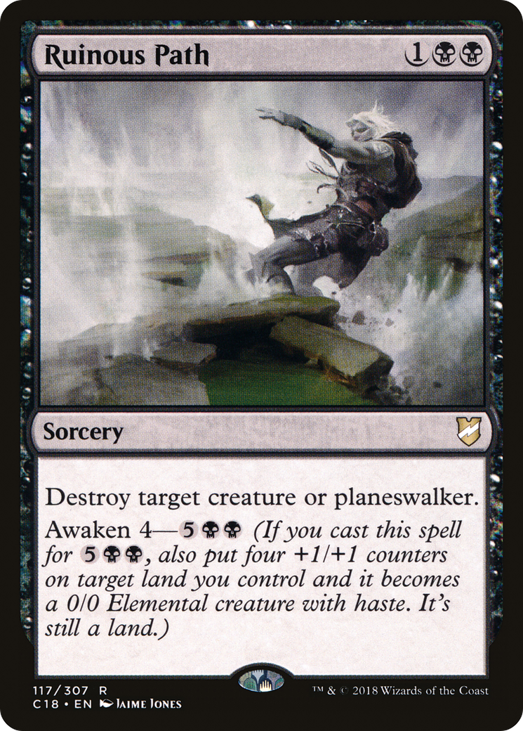 Image of Ruinous Path (C18-117) - Commander 2018
