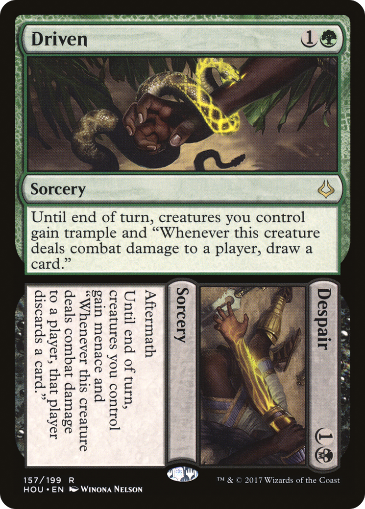 Image of Driven // Despair (HOU-157) - Hour of Devastation Foil