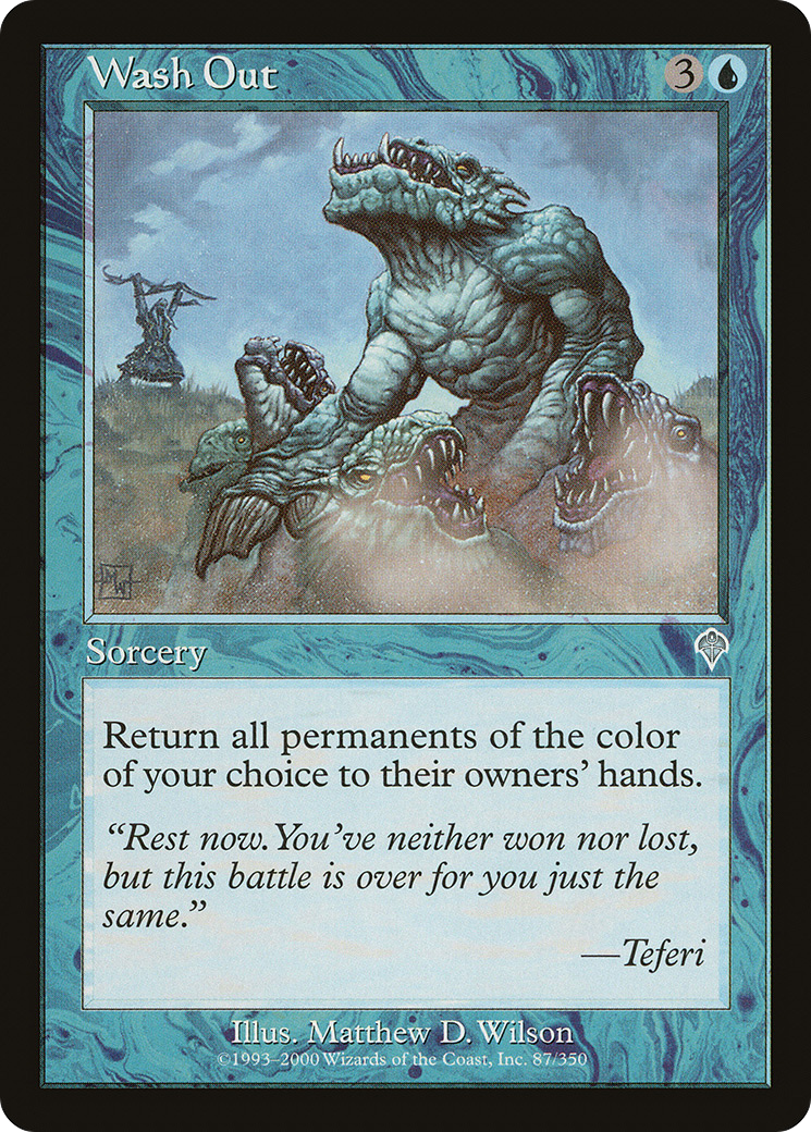 Image of Wash Out (INV-087) - Invasion Foil