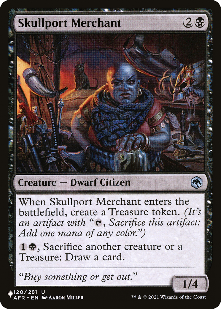 Image of Skullport Merchant (LIST-AFR-120) - The List