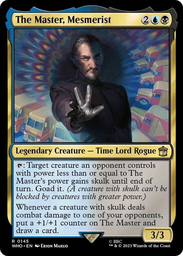 Image of The Master, Mesmerist (WHO-145) - Doctor Who